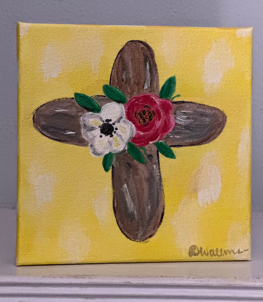 Cross Painting on Canvas