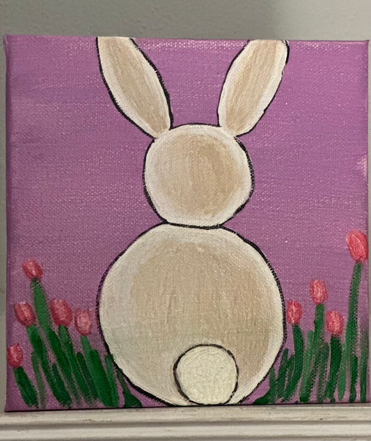 Rabbit on Canvas